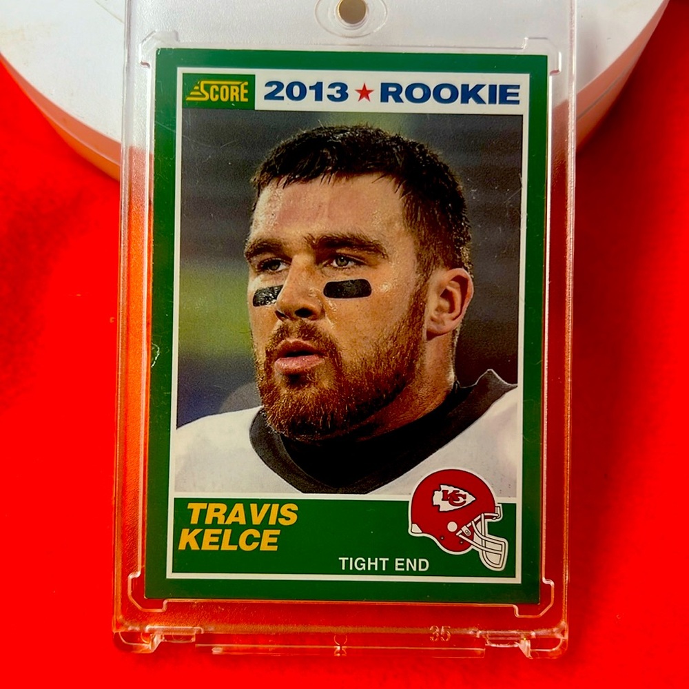 2013 KC Travis Kelce rookie card